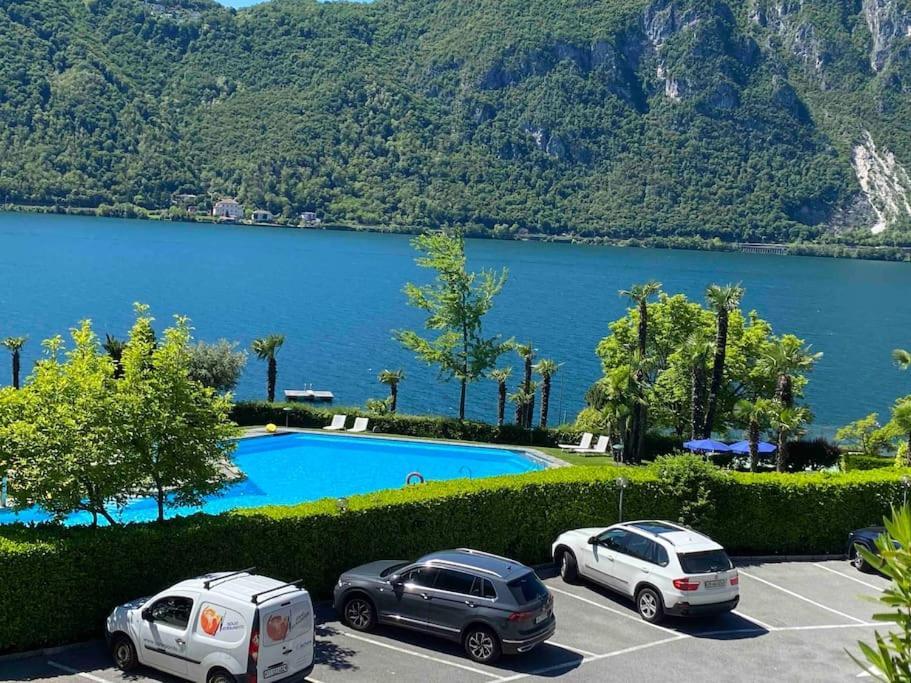Holiday On The Lake Lugano 2-16 Bissone Ngoại thất bức ảnh